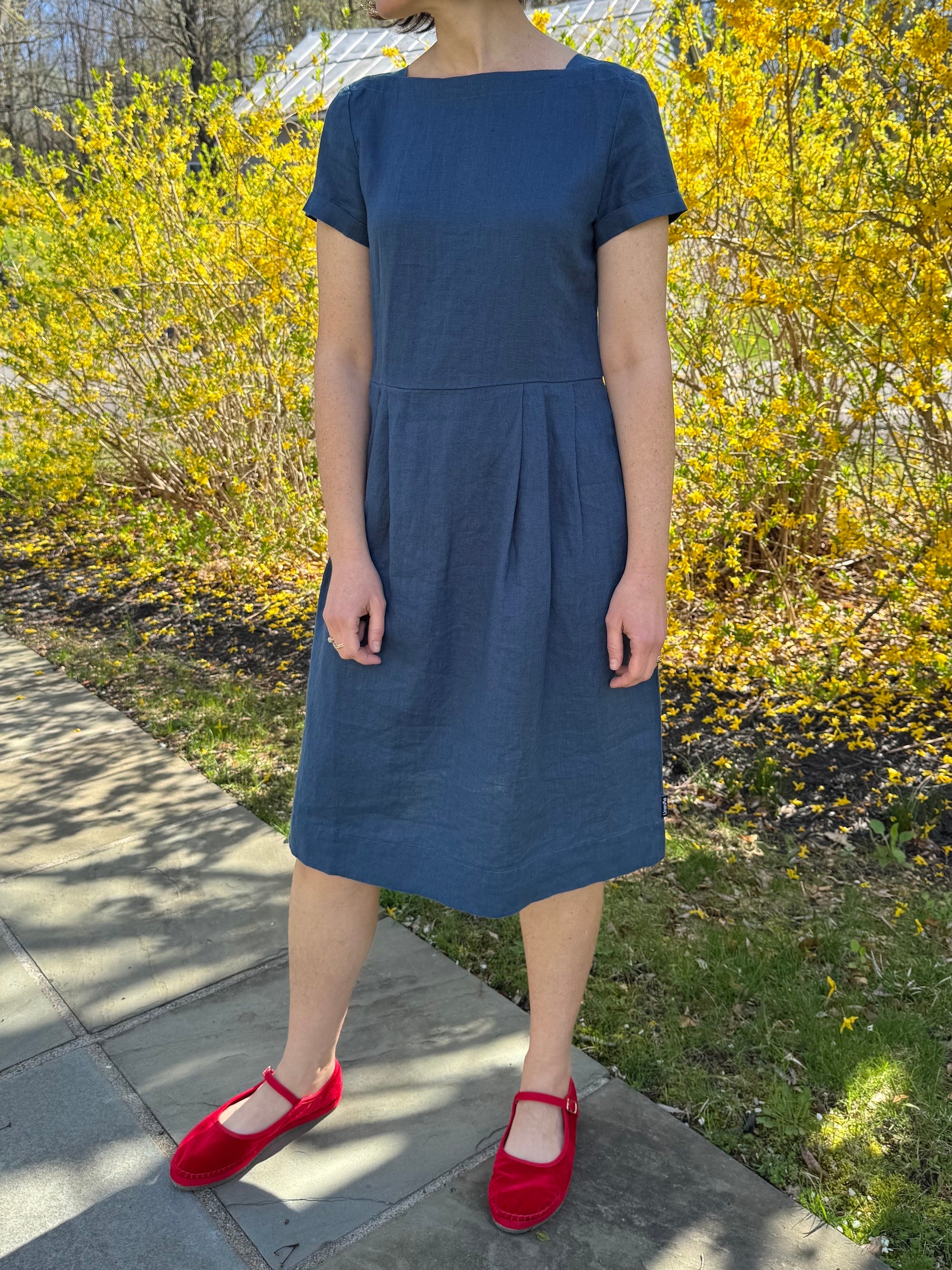 Adel New Indigo Dress  Paper Trail Rhinebeck