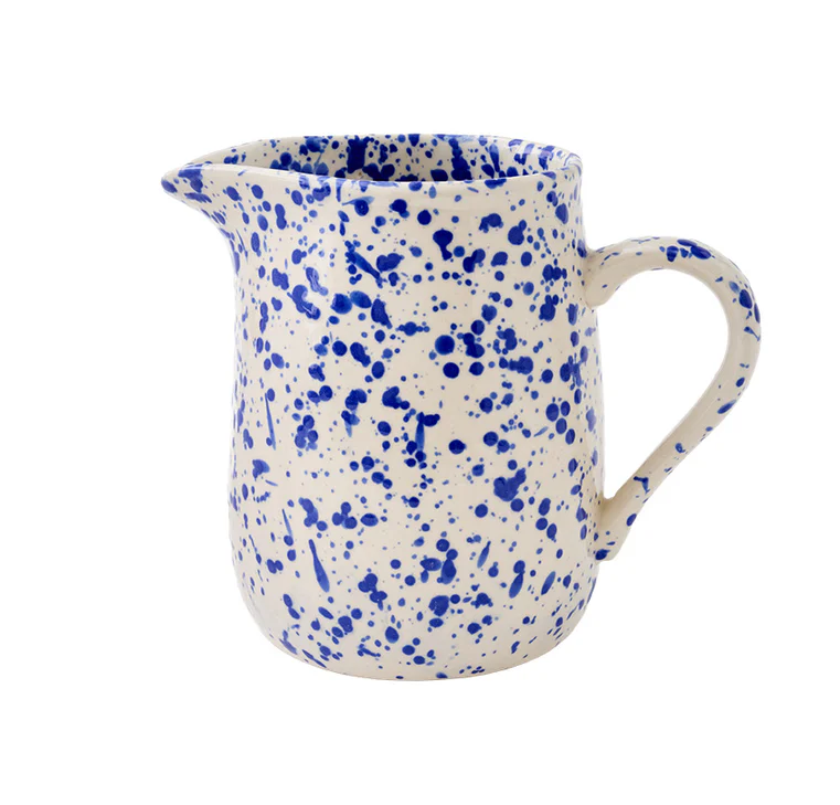 Splatterware Pitcher - Lake – Paper Trail Rhinebeck