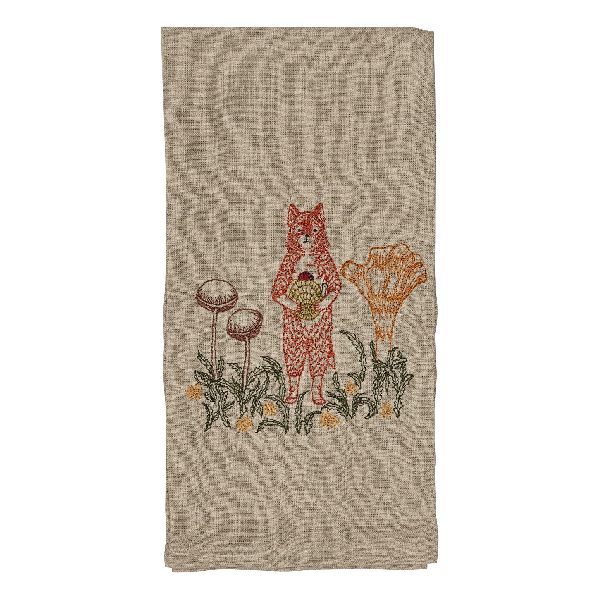 Mushrooms Tea Towel