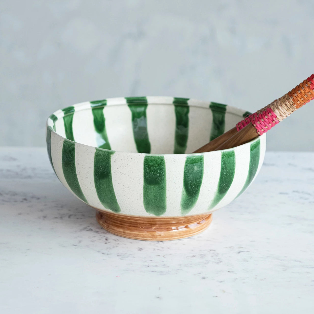 Green Striped Bowls – Vicky Makes Things